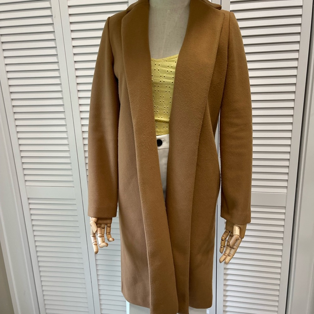Zara Basic Wool Coat Sx/S - image 3